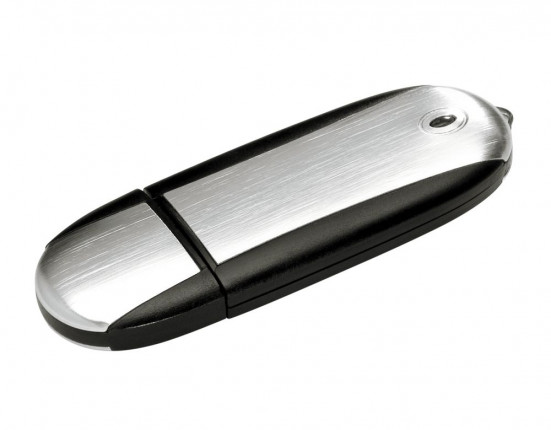 Флешка Ergonomic, черная, 8 Гб 1