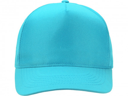 Бейсболка Poly 5-ти панельная 120 гр, лазурный