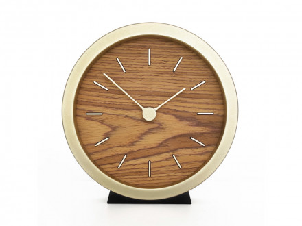 Часы настенные Gracie XS, натуральные с золотистым