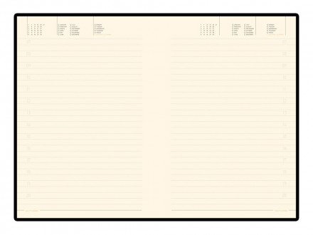 Ежедневник А5 недатированный Megapolis Flex, темно-зеленый (Р)