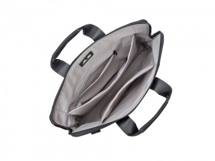 Сумка для ноутбука 15.6 из кожзама 8930, черный