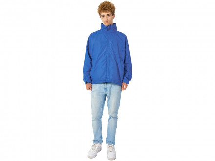 Куртка мужская с капюшоном Wind, кл. синий