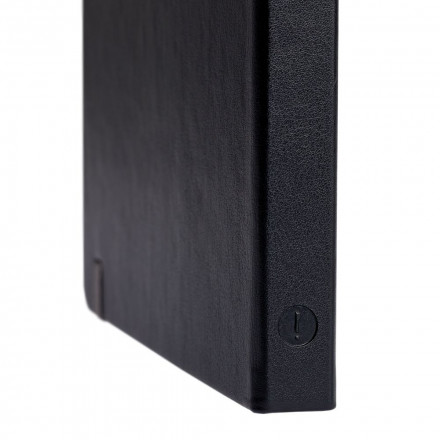 Ежедневник Tone, недатированный, в шубере, черный с фиолетовым