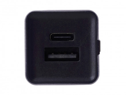 Внешний аккумулятор Rail, 5000 mAh, темно-серый