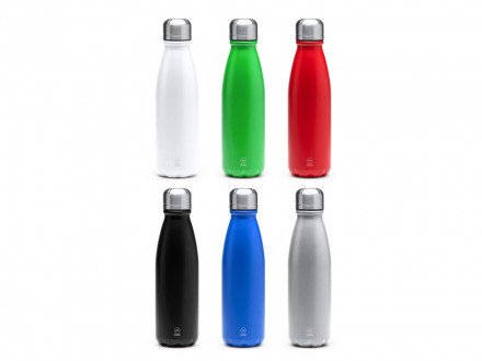 Бутылка KISKO из переработанного алюминия, 550 мл, красный