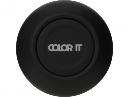 Термокружка Vacuum mug C1, soft touch, 370мл, черный