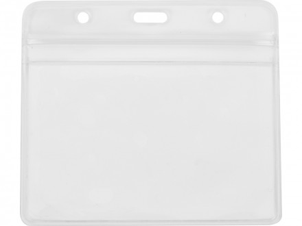 Бейдж Crystal Flat 115*101 мм (внут.размер 107*70 мм), прозрачный