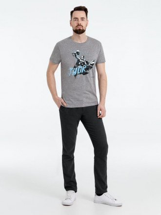 Футболка Thor, серый меланж