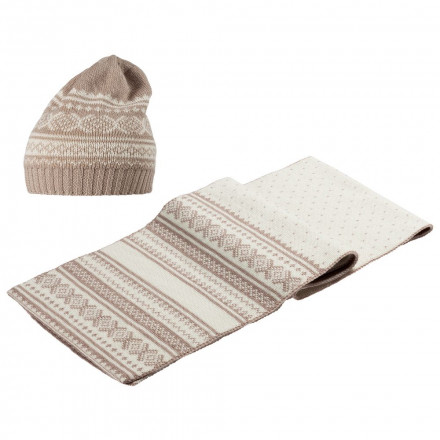 Набор Lambient, бежевый с молочно-белым