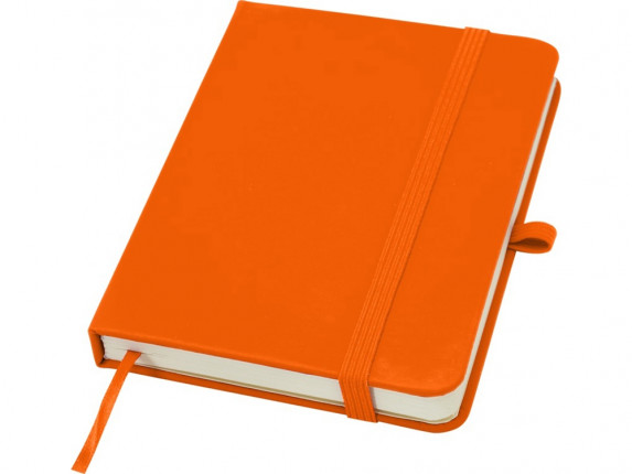Блокнот Spectrum Plus формата A6 в твердой обложке - Оранжевый