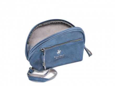 Косметичка женская Beverly Hills Polo Club, синий/стальной
