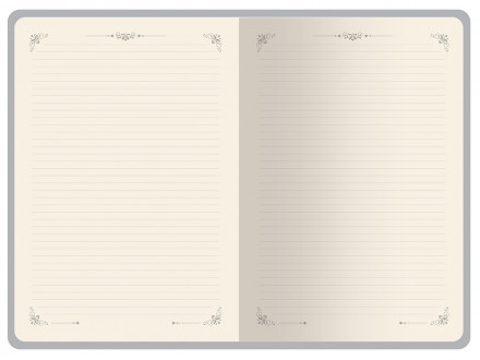 Ежедневник недатированный А4 Royal, коричневый с бронзовым срезом