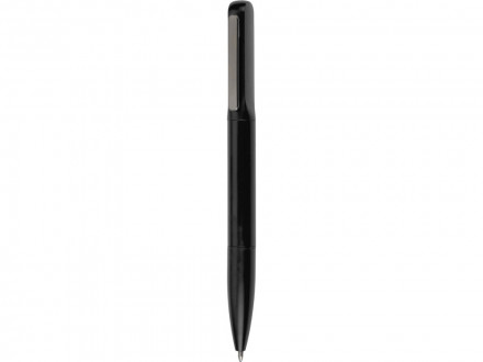 Металлическая шариковая ручка со светящимся логотипом Illuminata, черный