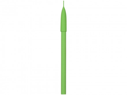 Ручка картонная с колпачком Recycled, зеленое яблоко (Р)
