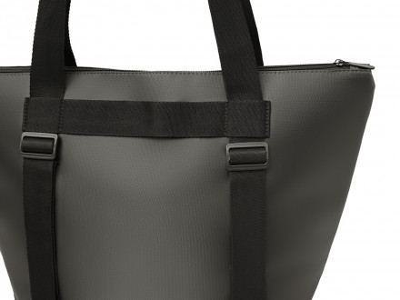 Сумка-холодильник Cool XL с двумя лямками на плечо, темно-серый