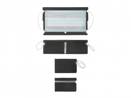 Чехол для гигиенической маски, серый