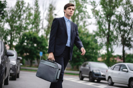 Рюкзак для ноутбука 2 в 1 twoFold, синий с темно-синим