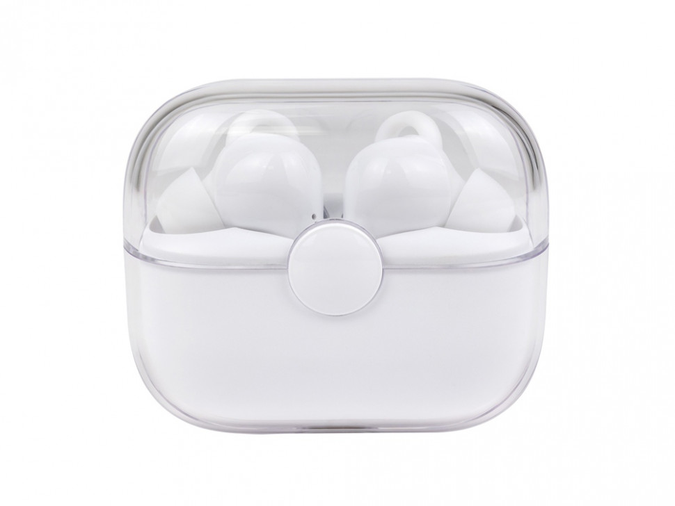 Наушники беспроводные TWS Clarity с шумоподавлением ENC, белый