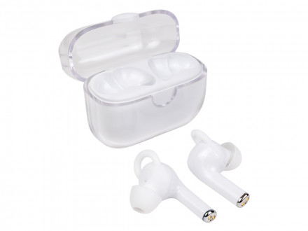 Наушники беспроводные TWS Clarity с шумоподавлением ENC, белый