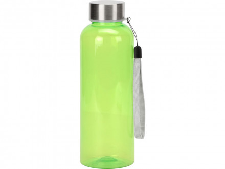 Бутылка для воды Kato из RPET, 500мл, зеленое яблоко