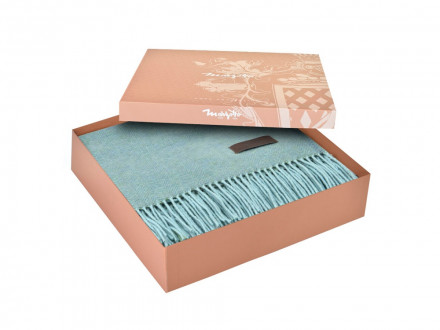 Плед Marzotto x Valerie Concept MORFEO NEW 1001, голубой