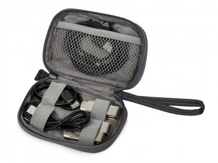 Органайзер для проводов Keep Organized S, темно-серый (140*100*25)