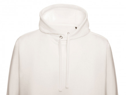 Толстовка унисекс Stream с капюшоном, белый