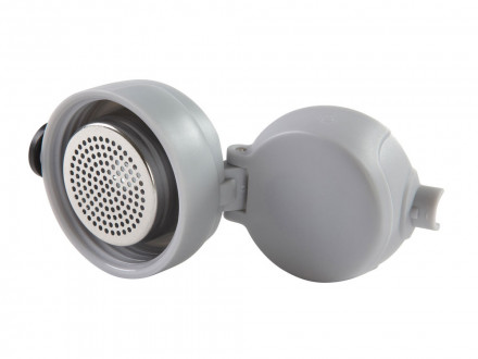 Термокружка Stinger, 0,42 л, сталь/пластик, белый с принтом, 7,4 x 6,7 x 22,4 см