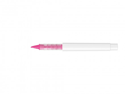 Маркер в корпусе из переработанного материала rPET RECYCLED PET PEN PRO LIQEO, белый с розовыми чернилами