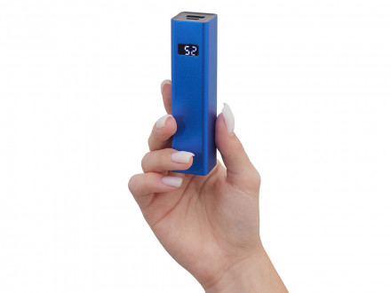 Внешний аккумулятор Rail, 5000 mAh, синий