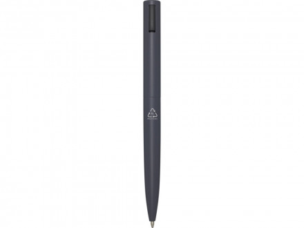 Juana шариковая ручка из переработанного алюминия - Сумеречный серый, синие чернила