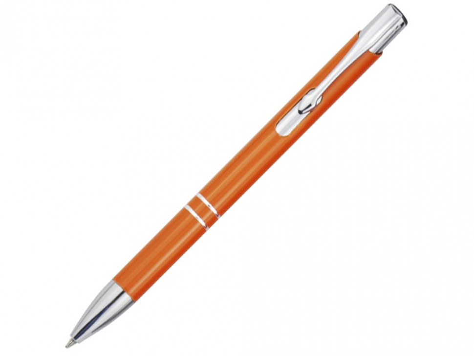 Шариковая ручка Moneta из переработанного алюминия - Оранжевый