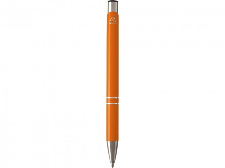 Шариковая ручка Moneta из переработанного алюминия - Оранжевый