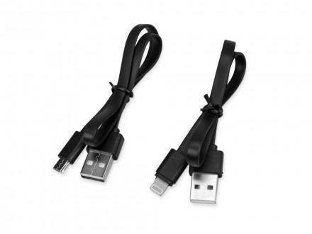 Портативное зарядное устройство с синей подсветкой логотипа Faros, soft-touch, 4000 mAh