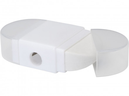 Velvi точилка для карандашей с ластиком - Белый