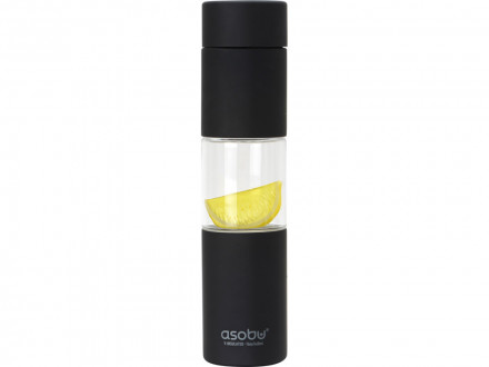 Бутылка для воды FLAVOUR U SEE, 460 мл, черный