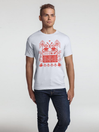 Футболка «Руфина Базлова. DJs Влад и Кирилл», белая