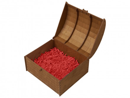 Подарочный набор: кукла фарфоровая, мед, красный