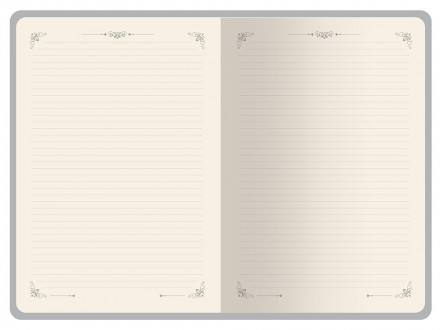 Ежедневник недатированный А4 Royal, красный с бронзовым срезом