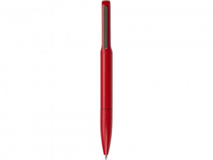 Металлическая шариковая ручка со светящимся логотипом Illuminata, красный