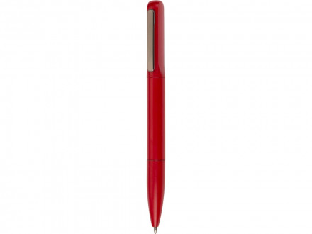 Металлическая шариковая ручка со светящимся логотипом Illuminata, красный