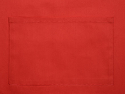 Хлопковый фартук 180gsm, красный