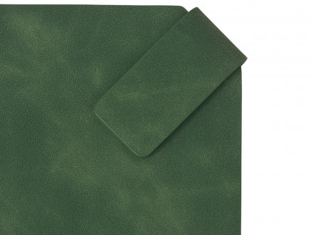 Блокнот А5 в гибкой обложке Chaplin, зеленый