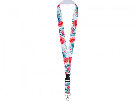 Ланъярд 2,5 см с карабином и межуровневым замком