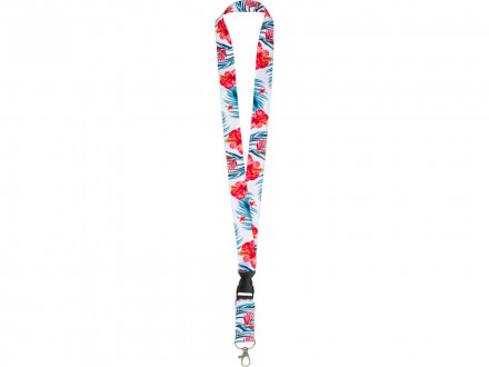 Ланъярд 2,5 см с карабином и межуровневым замком