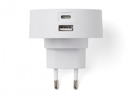 Адаптер питания USB Poweron, белый