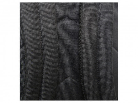 Рюкзак TORBER GRAFFI, черный с карманом коричневого цвета, полиэстер меланж, 42 х 29 x 19 см