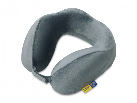 Подушка для путешествий с эффектом памяти Travel Blue Tranquility Pillow, увеличенная (212), цвет серый