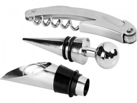 Набор для вина Reze из 3 предметов, натуральный