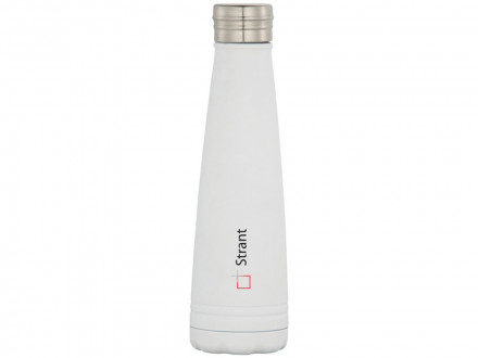 Вакуумная бутылка Duke с медным покрытием, белый